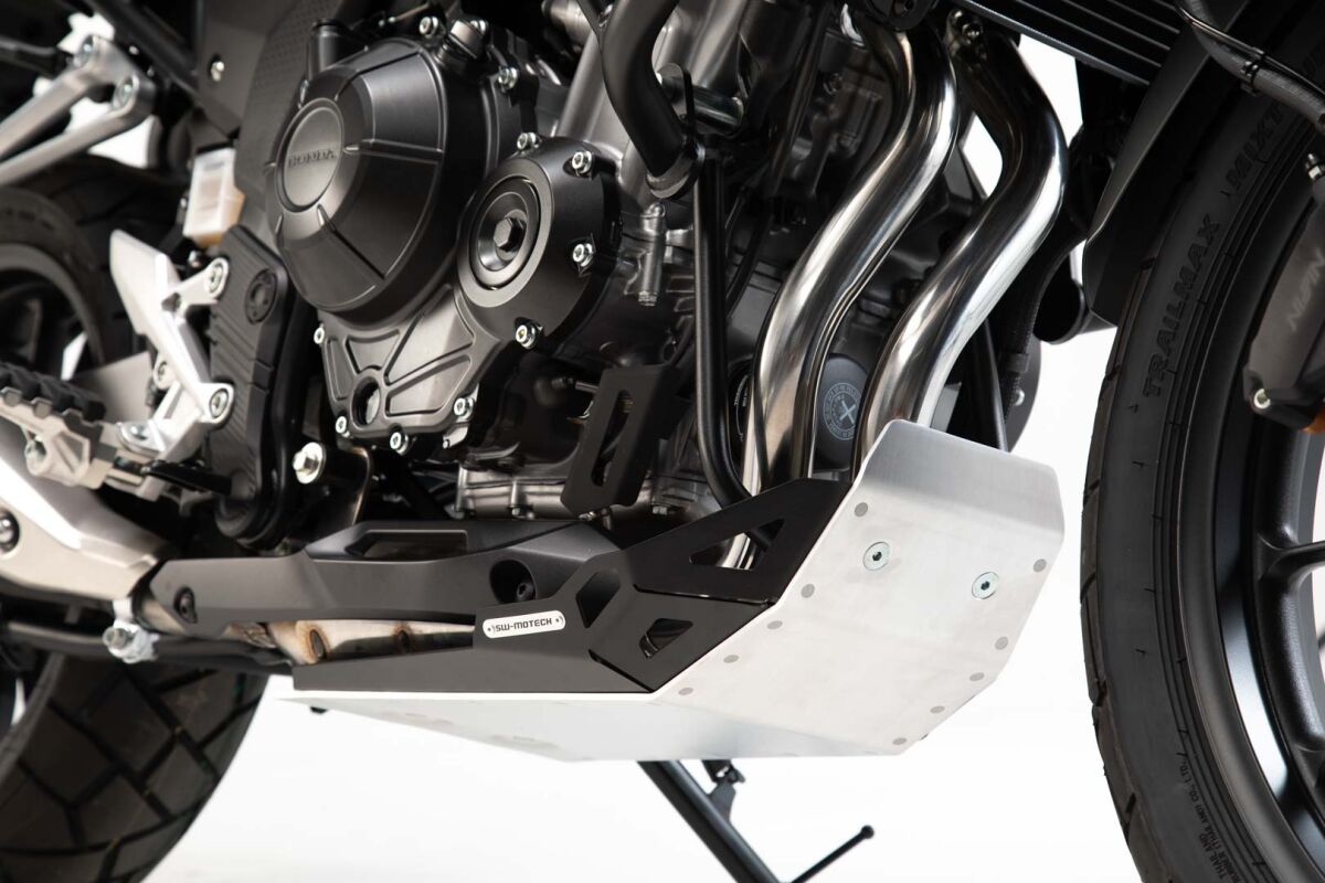 SW-MOTECH ENGINE GUARD BLACK/SILVER Honda CB500X MSS.01.919.10000