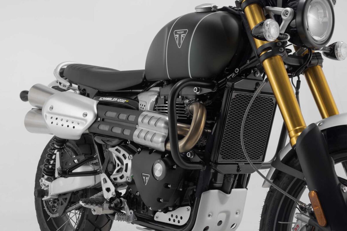 SW-MOTECH CRASH BAR BLACK Triumph Scrambler 1200 SBL.11.848.10000/B
