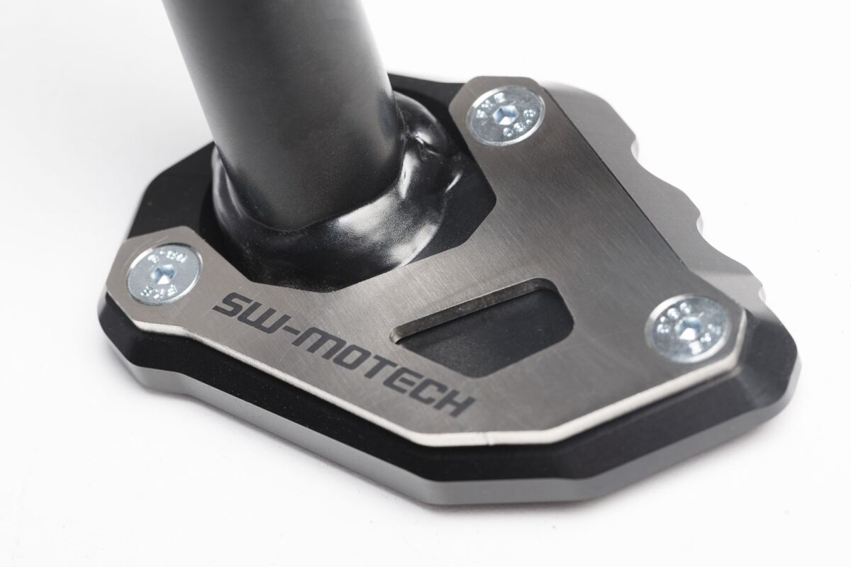 SW-MOTECH SIDESTAND FOOT EXTENSION BLACK/SILVER KTM 1050/1090/1190 Adv,1290 SAdv STS.04.102.10100/B