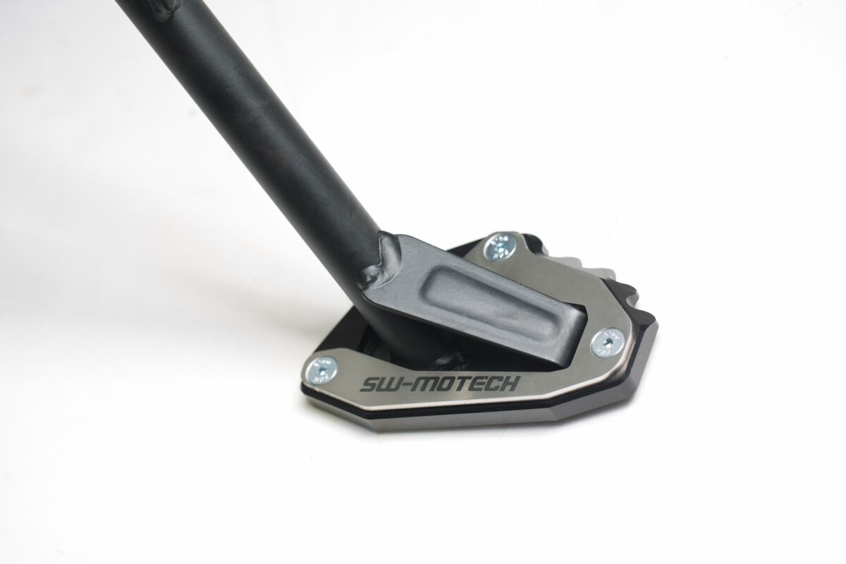 SW-MOTECH SIDESTAND FOOT EXTENSION BLACK/SILVER Ducati models STS.22.584.10002
