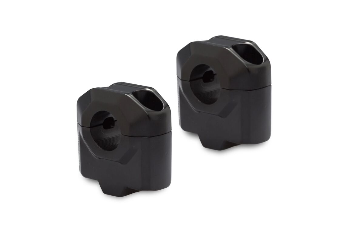 SW-MOTECH BAR RISER FOR 22MM BLACK EH000392200130B