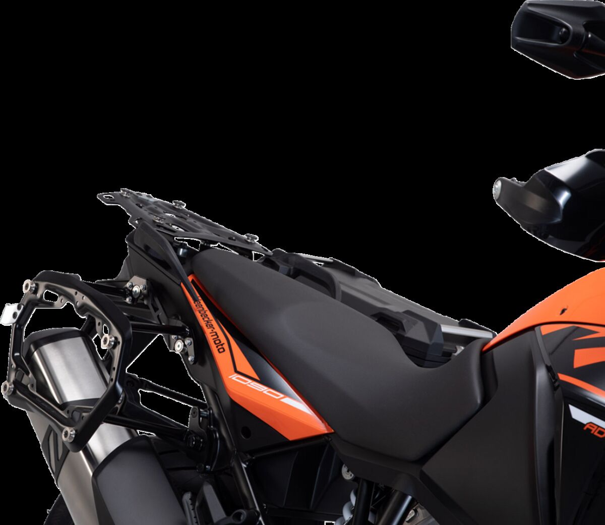 SW-MOTECH SIDE CARRIER PRO BLACK KTM 1050/1090/1190 Adv,1290 SAdv KFT.04.333.30001/B