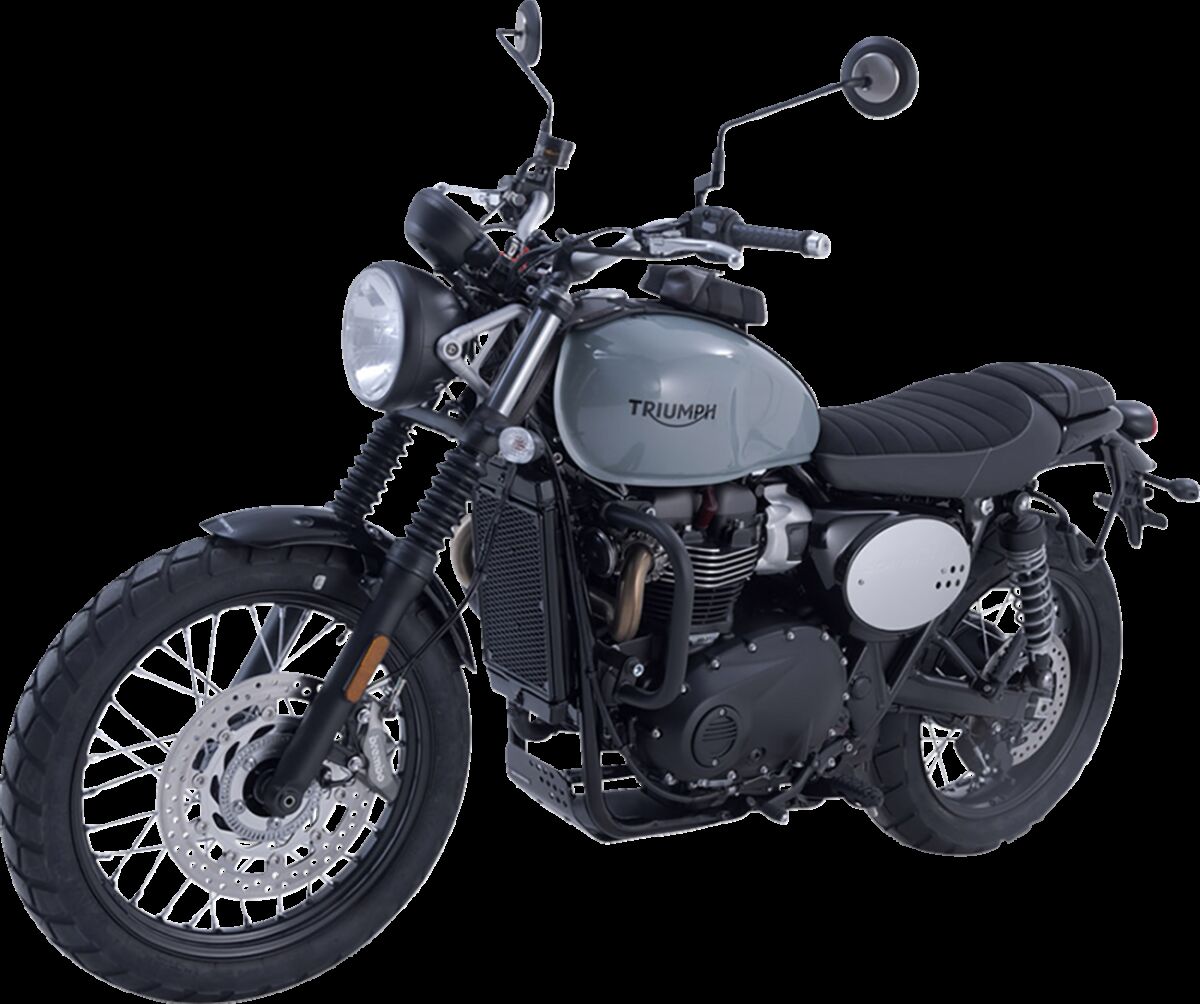 SW-MOTECH SLC SIDE CARRIER LEFT BLACK Triumph Street Twin/ Scrambler/ Cup, Thruxton TFC HTA.11.667.10003