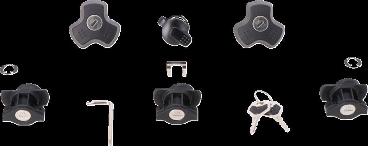 SW-MOTECH DUSC LOCK SET 3LOCKS ANTITHEFT LOC.00.745.10200