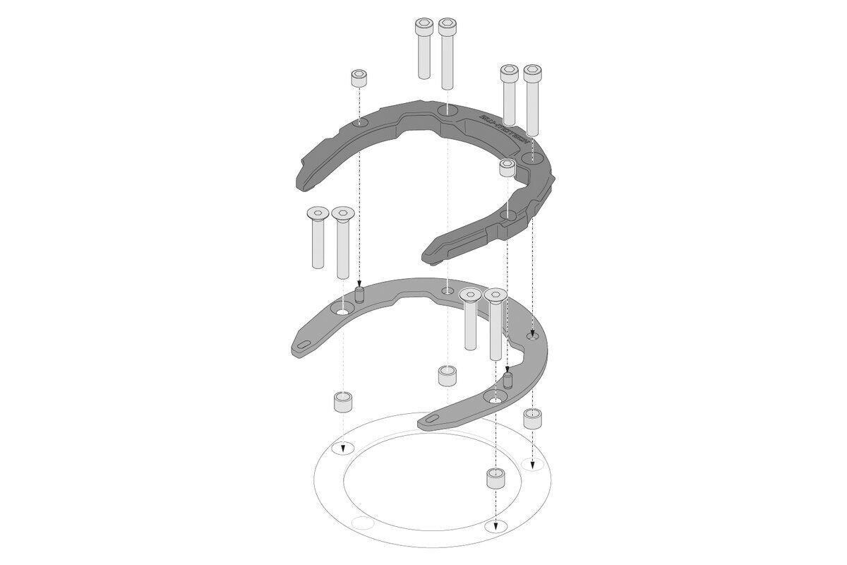 SW-MOTECH TANK RING PRO TRT.00.787.12000/B
