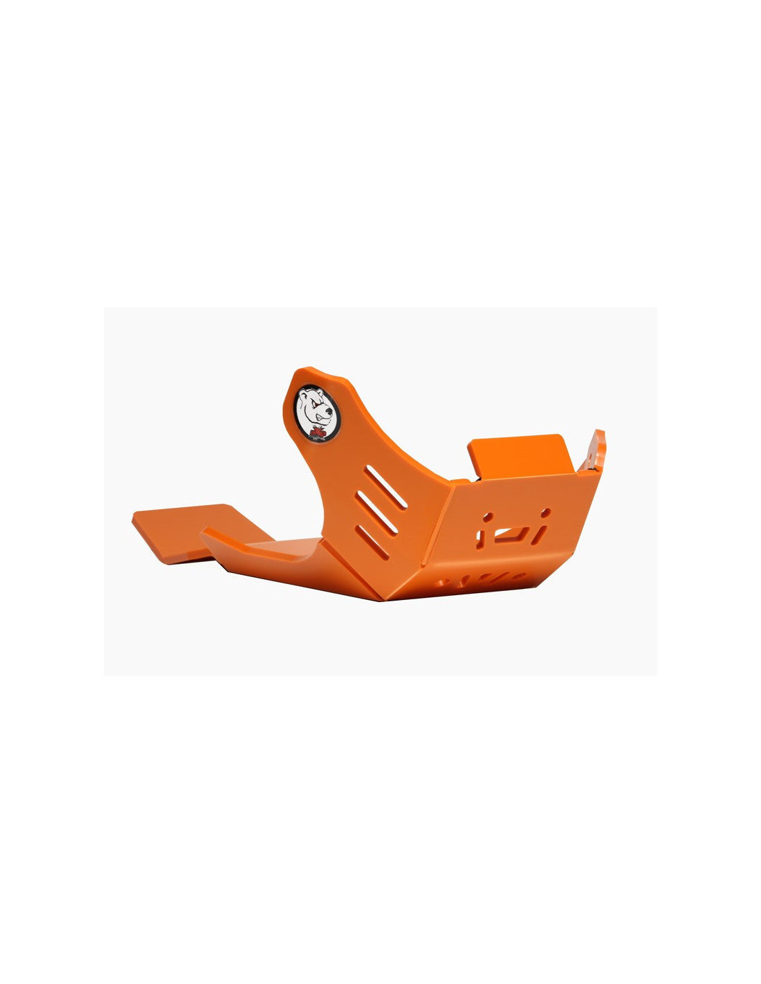 Sabot orange en plastique PEHD avec protection de biellette pour KTM 250SXF - 350SXF
