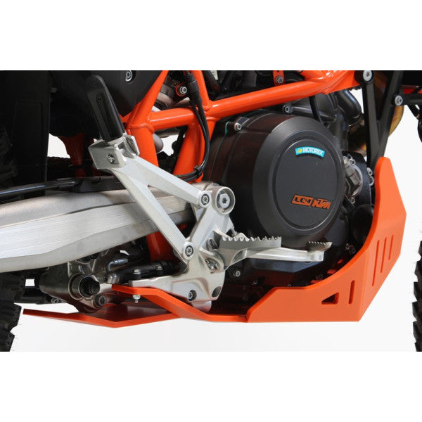 AXP Skid Plate enduro KTM 690 ENDURO R / 690 SMC R ( 2009 - 2025 ) - Orange