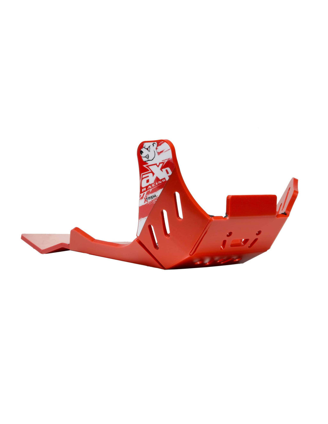 Sabot rouge en plastique PEHD avec protection de biellette pour GasGas EC450F / EC500F / MC450F / ES500 / EW500F / EX450F