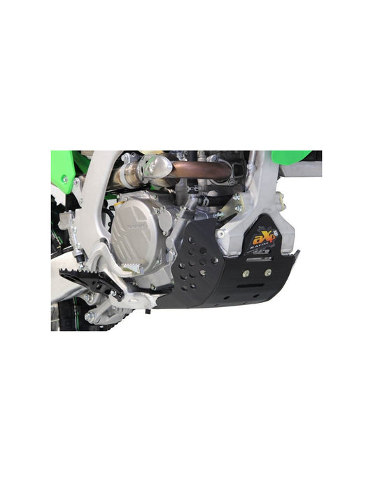 Côté droit du sabot noir en plastique PEHD 6mm pour Kawasaki KX250