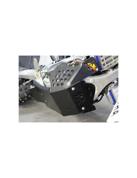 Côté droit du sabot noir en plastique PEHD avec protection de biellette pour Yamaha WR250F - WR450F