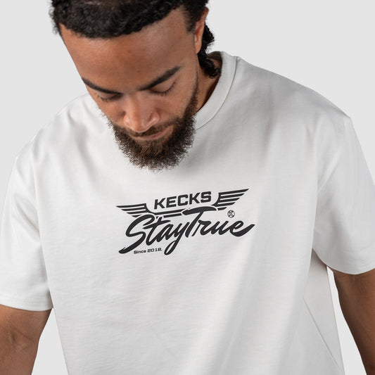 Stay True Heavyweight T-Shirt – White