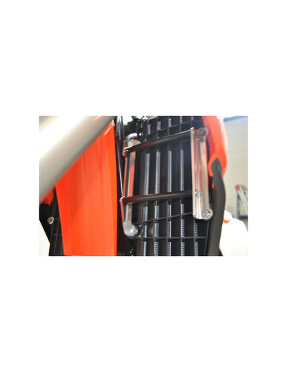 Radiator braces in aluminum for Husqvarna and KTM