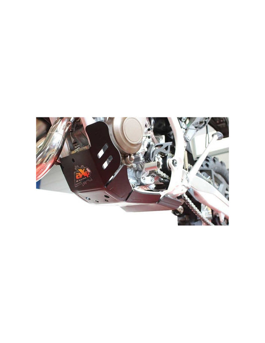 Sabot noir en plastique PEHD avec protection de biellette pour KTM 125 / 150 2T