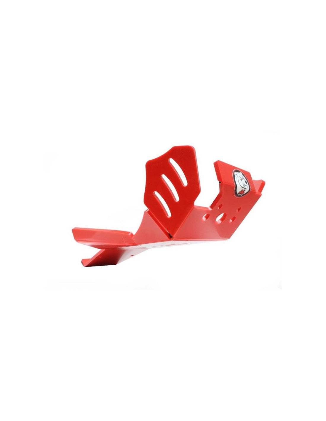 Sabot rouge en plastique PEHD avec protection de biellette pour Beta 250RR - 300RR
