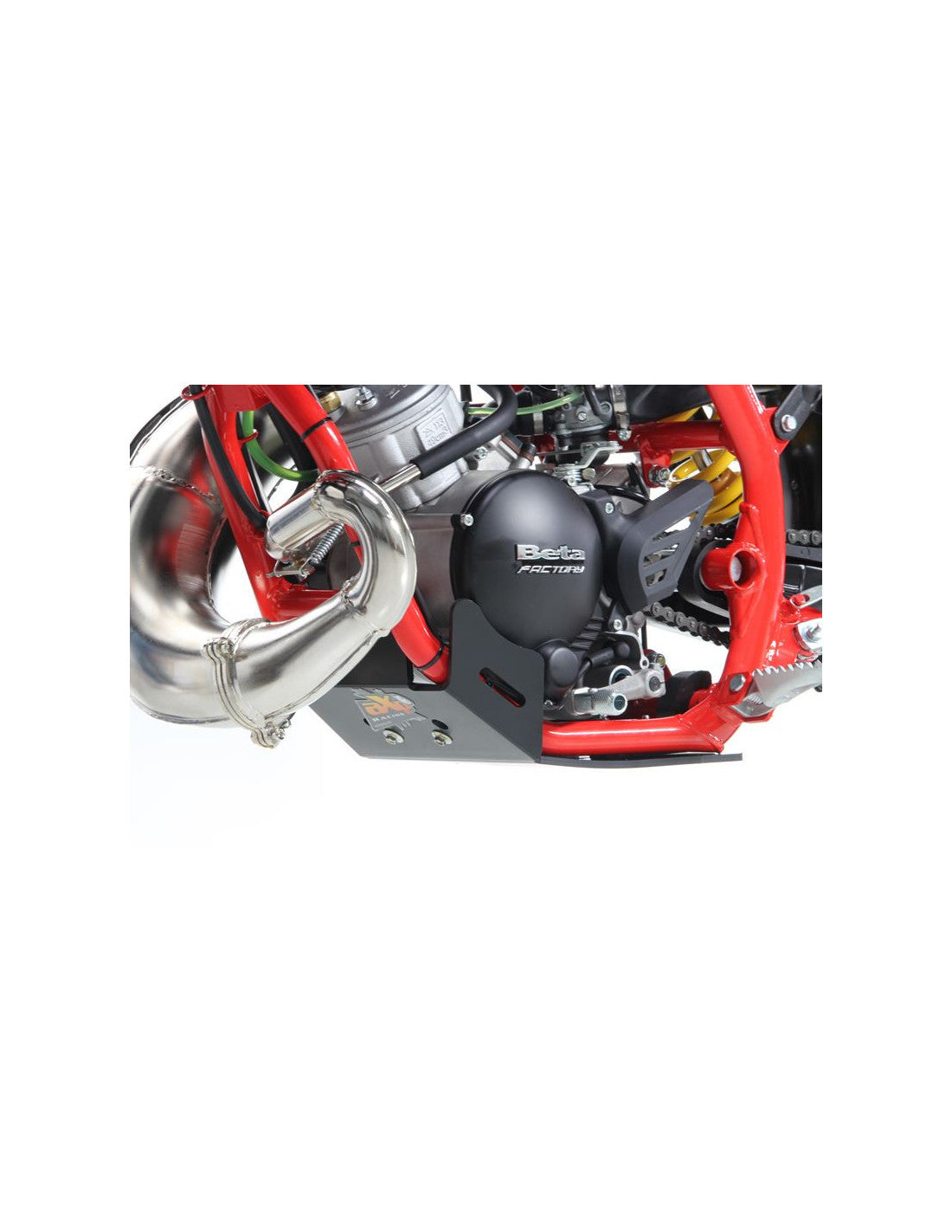 2018 - 2021 Beta 50RR Enduro / Track Skid Plate - Black