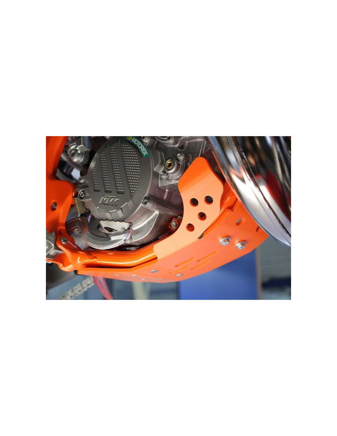 Sabot en plastique PEHD 6mm pour KTM 85SX