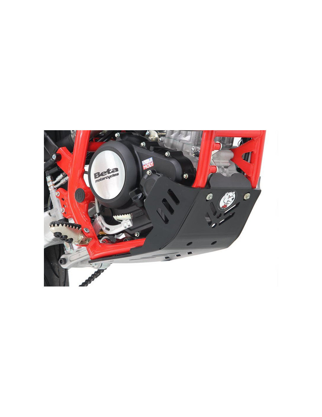 Côté droit du sabot en plastique PEHD 6mm pour Beta 125RR