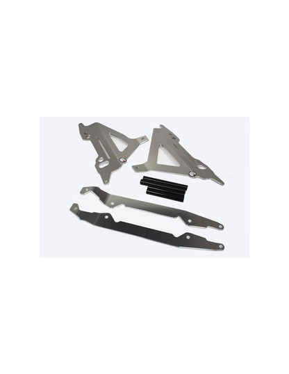 Protections de radiateurs en aluminium avec entretoises noires pour TM Racing 250 - 300EN