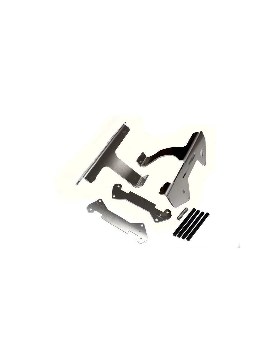 Protections de radiateurs en aluminium avec entretoises noires pour Sherco SE250 - SE300 Racing