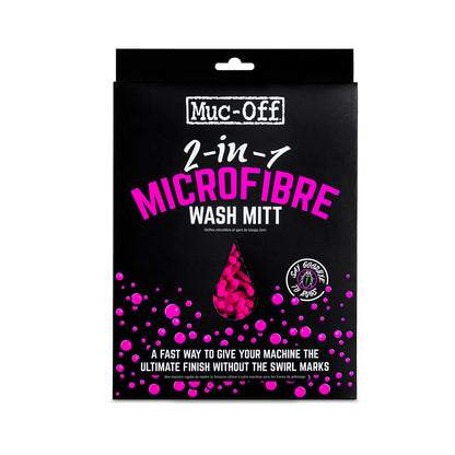 2in1 Chenille Microfibre Wash Mitt