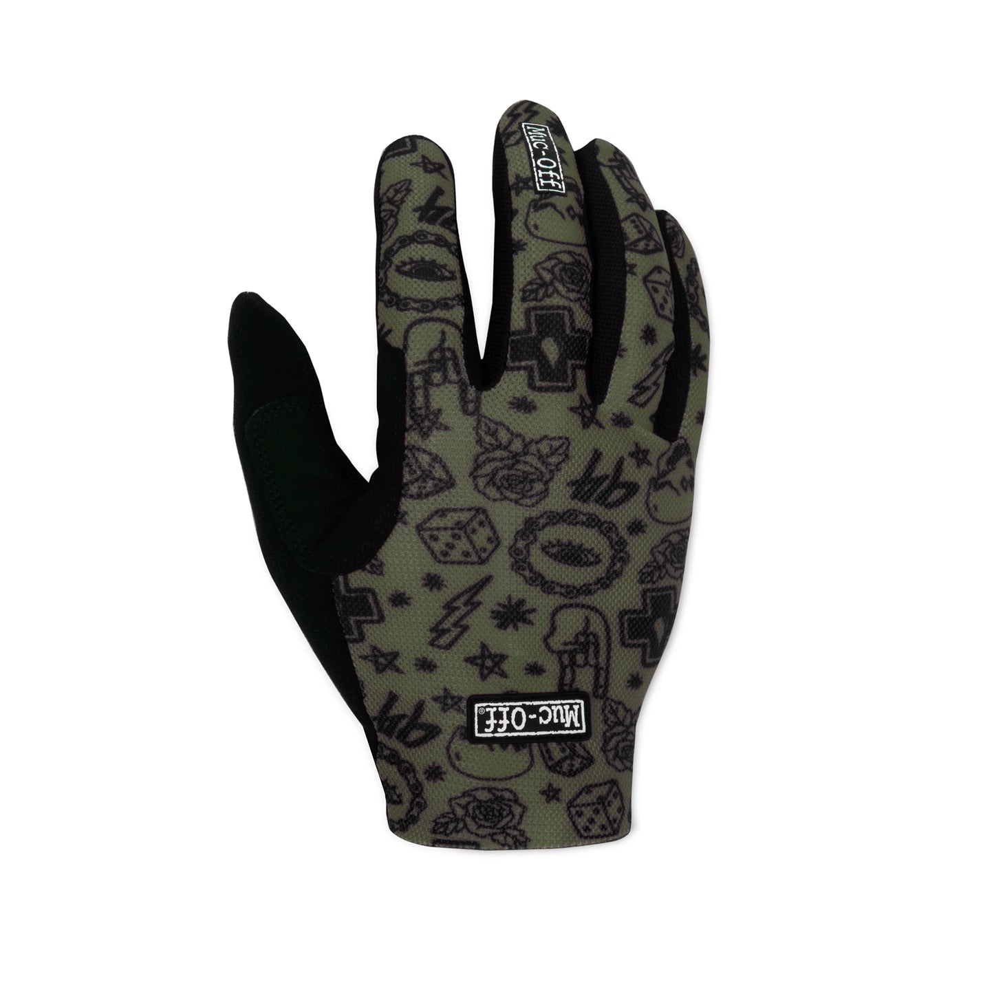 Muc-Off Lightweight Mesh Gloves -GREEN L