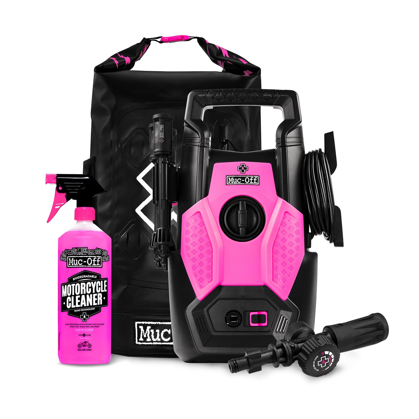 Pressure Washer + 1L Cleaner moto