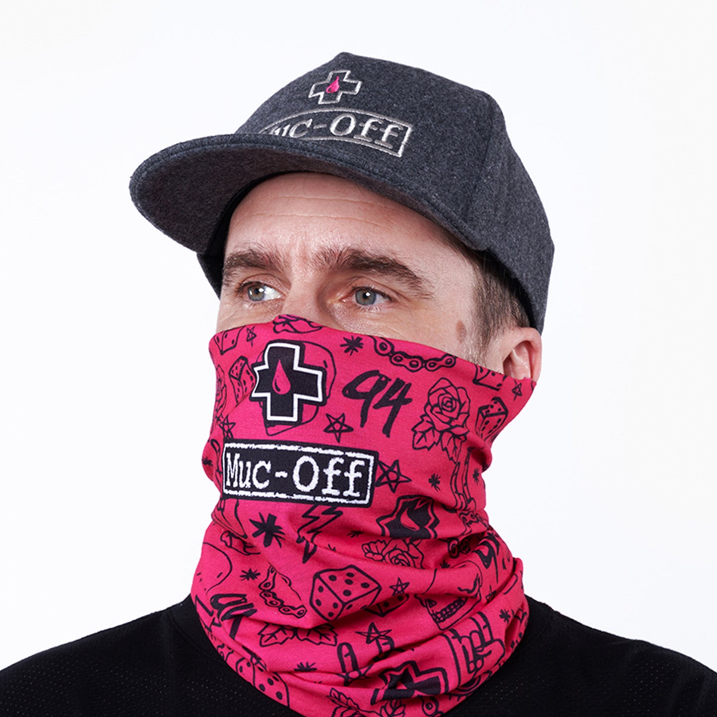Lightweight Neck Gaiter Punk Pink