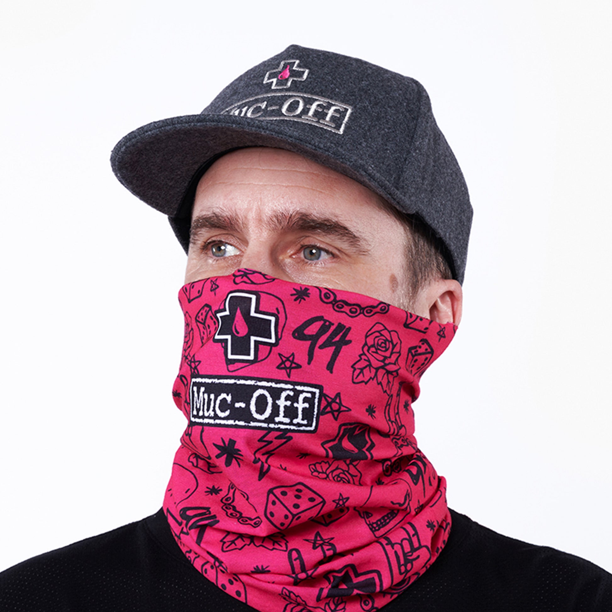Lightweight Neck Gaiter Punk Pink