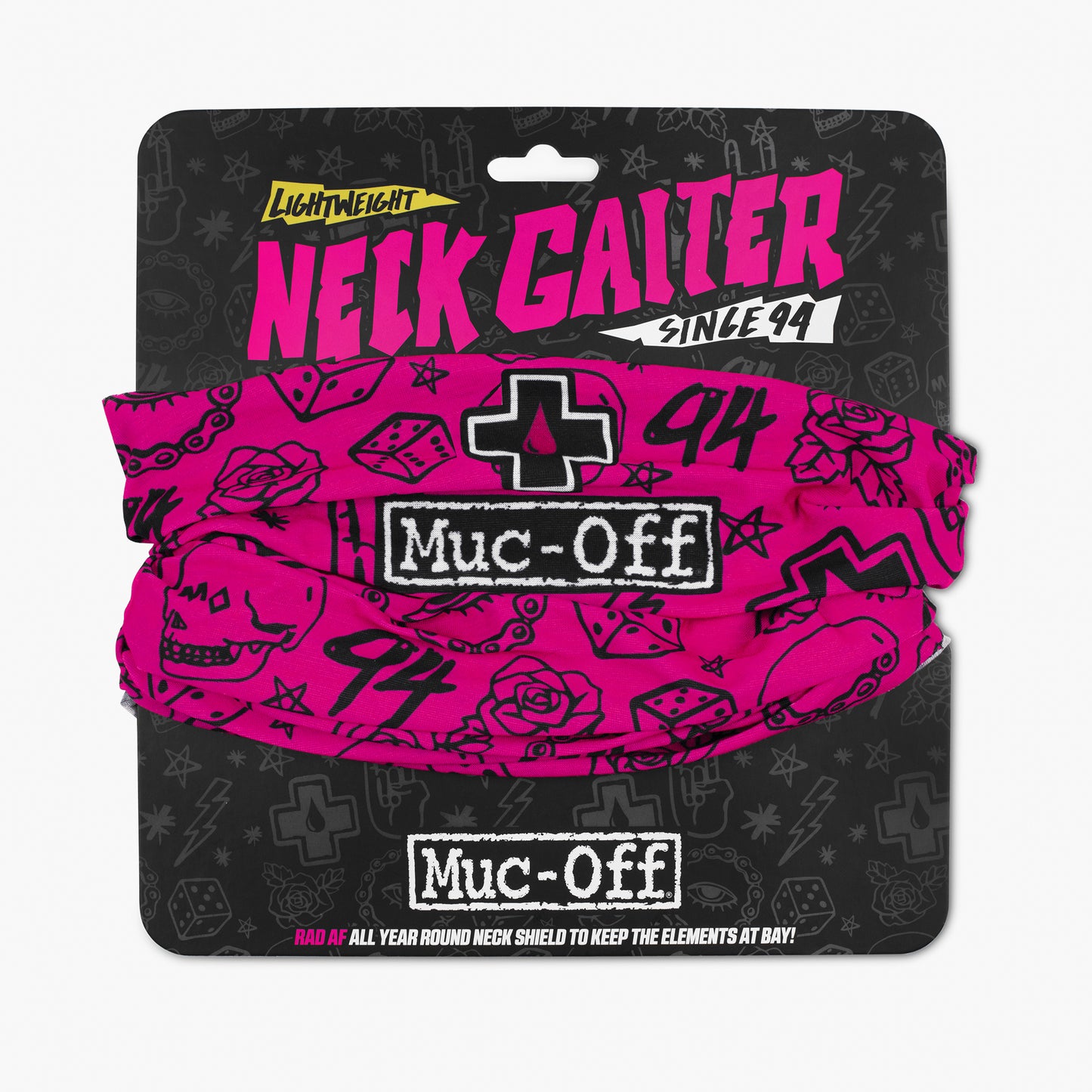 Lightweight Neck Gaiter Punk Pink