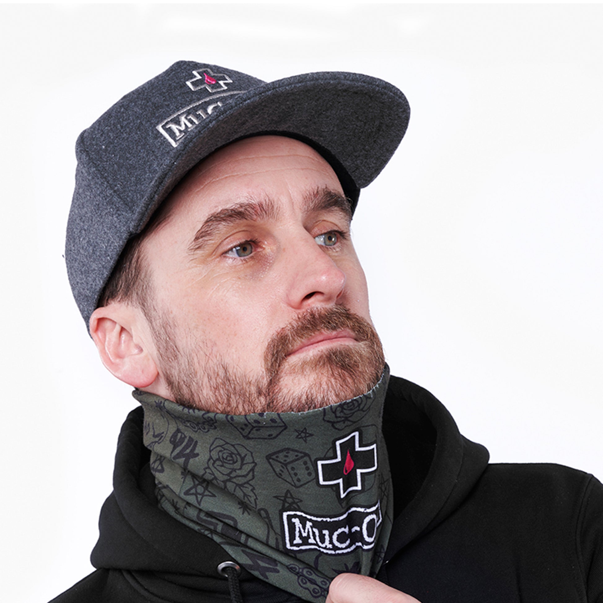Lightweight Neck Gaiter Punk Green