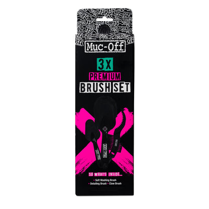 Muc-Off 3x Brush set