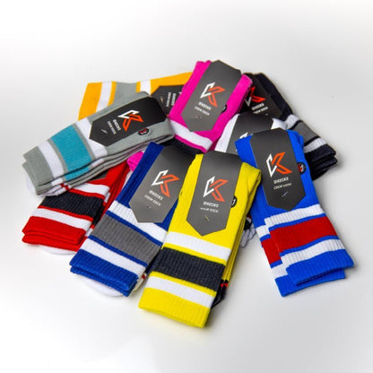 3 Pack Solid White Crew Sock