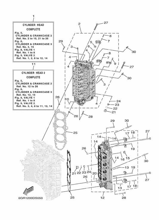 Yamaha 93210-19216 . O-Ring — shown on the Cylinder & Crankcase 2 parts diagram
