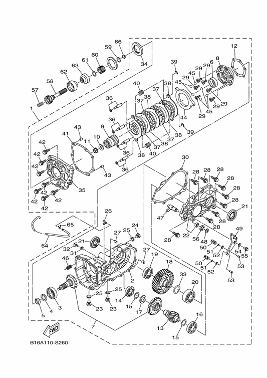 Yamaha 93515-32029 . Ball — shown on the Drive Shaft parts diagram