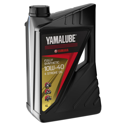 Yamalube® Fully Synthetic 4-stroke Oil, 10W-40 4L