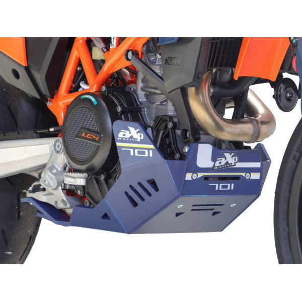 AXP Adventure skid plate Husqvarna 701 Enduro / Supermoto 2026 - Blue