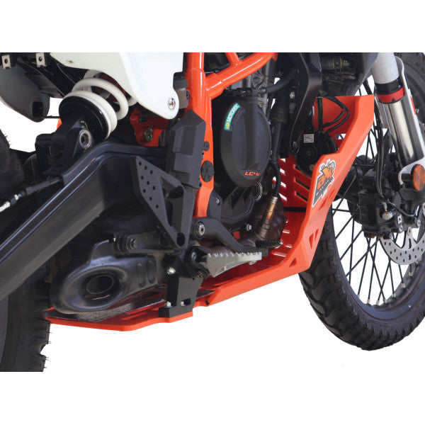 AXP Adventure skid plate KTM 390 Adventure R / X / Enduro R ( 2025 – 2026 ) - Orange