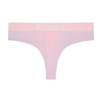 Blush Dot Thong