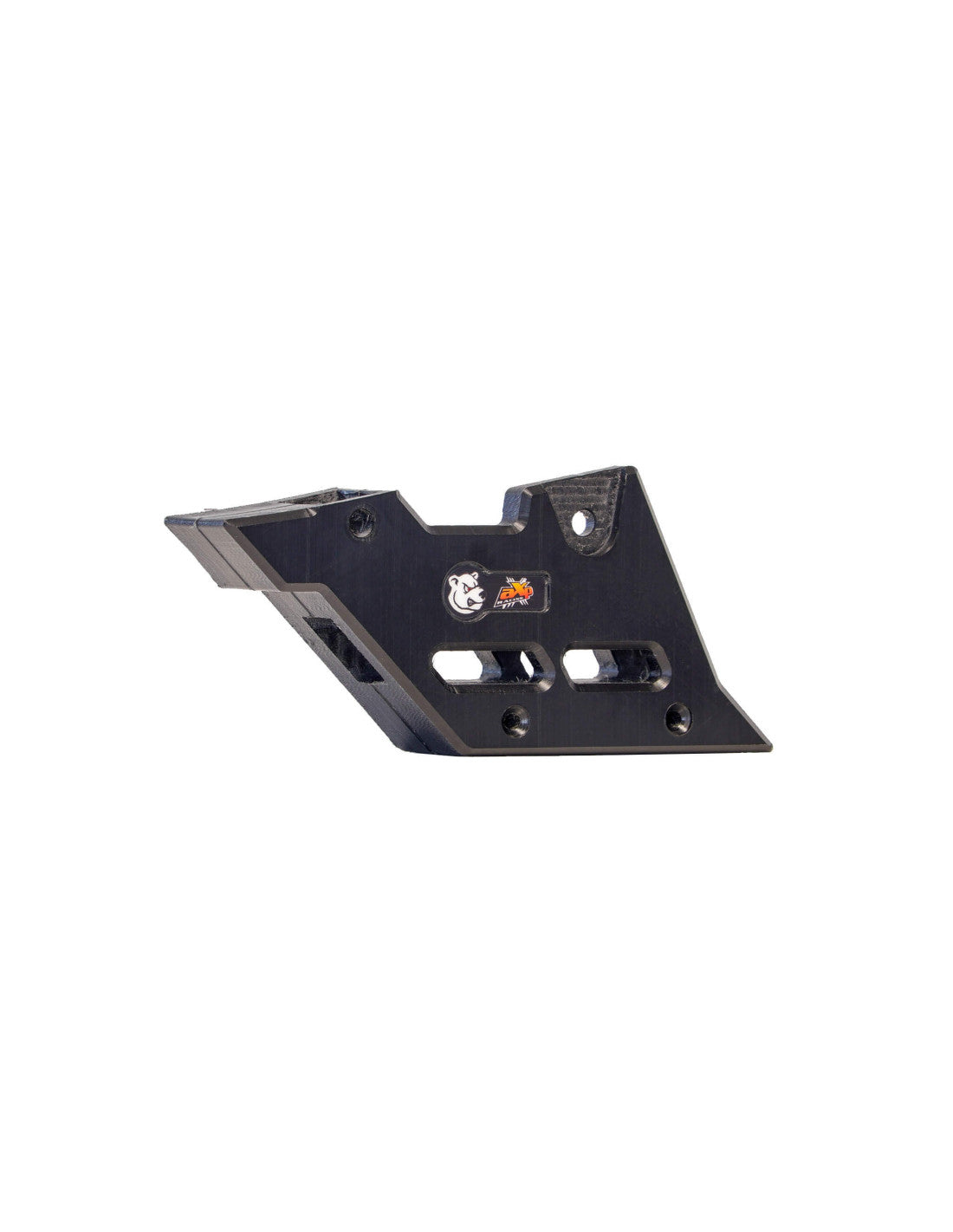 Guide chaine noir en plastique UHMW pour Ducati Desmo450 MX