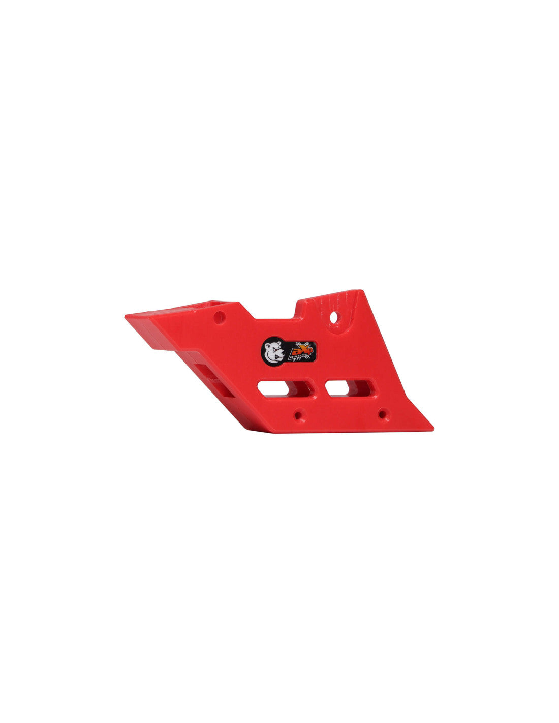 Guide chaine rouge en plastique UHMW pour Ducati Desmo450 MX