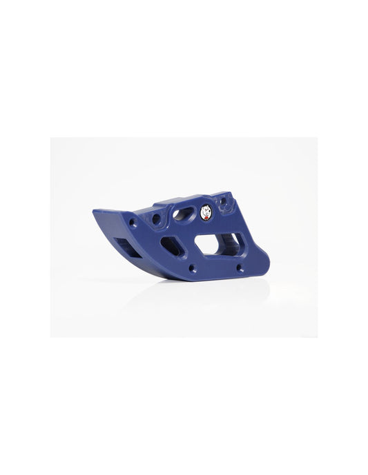 Guide chaine bleu en plastique UHMW pour Husqvarna