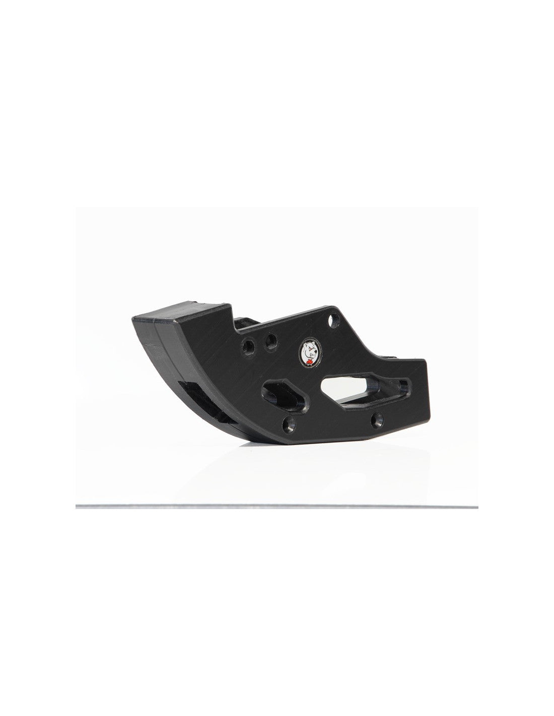 Guide chaine noir en plastique UHMW pour Kawasaki KX250 et KX450