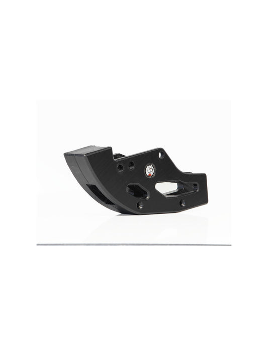 Guide chaine noir en plastique UHMW pour Kawasaki KX250 et KX450