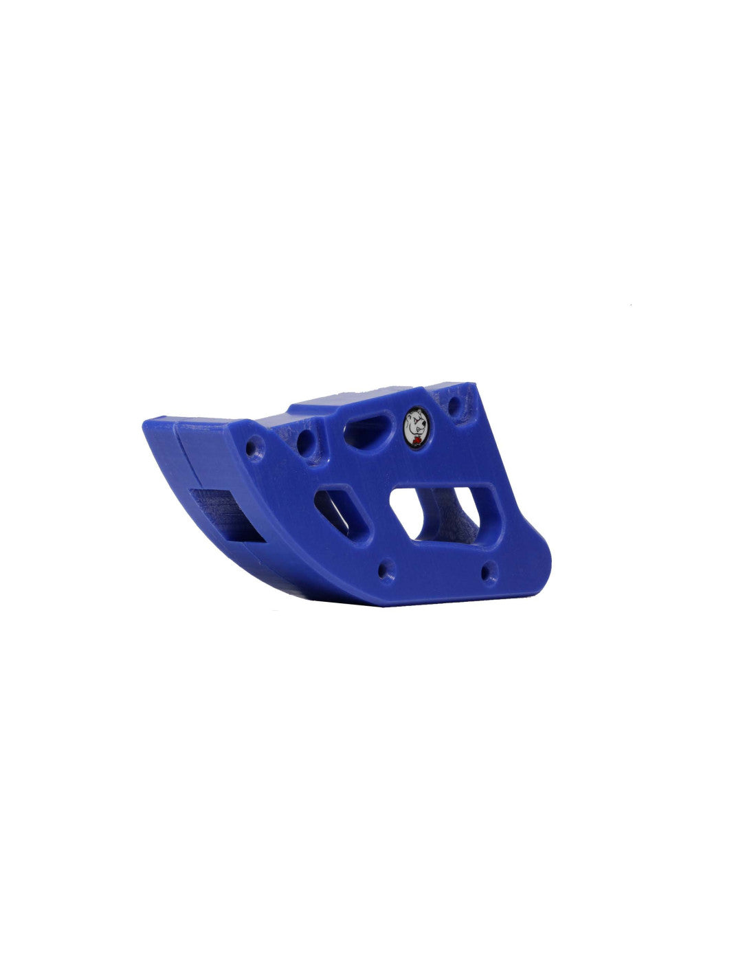Guide chaine bleu en plastique UHMW pour Sherco 2T