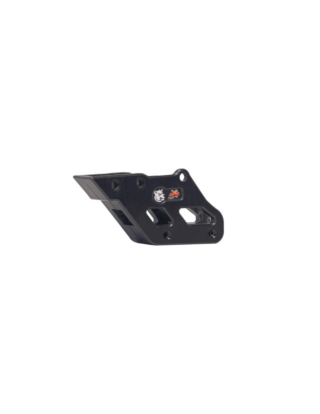Guide chaine noir en plastique UHMW pour Suzuki DR-Z4S