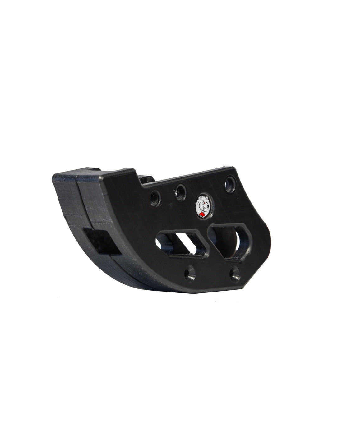 Black chain guide in UHMW plastic for Yamaha YZ250F and YZ450F
