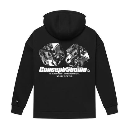 Gamble Black Hoodie