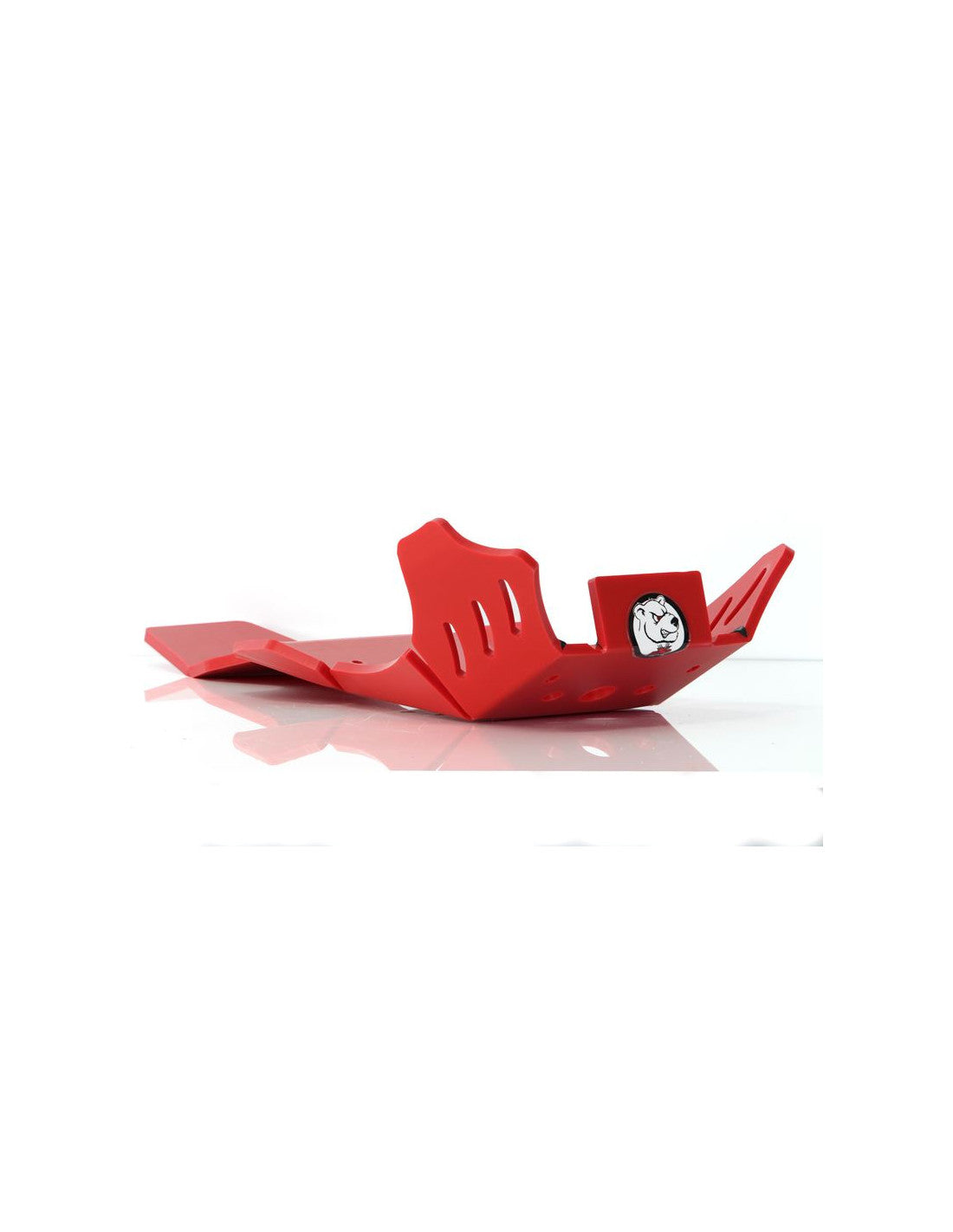 Sabot rouge en plastique PEHD avec protection de biellette pour GasGas EC250 - EC300