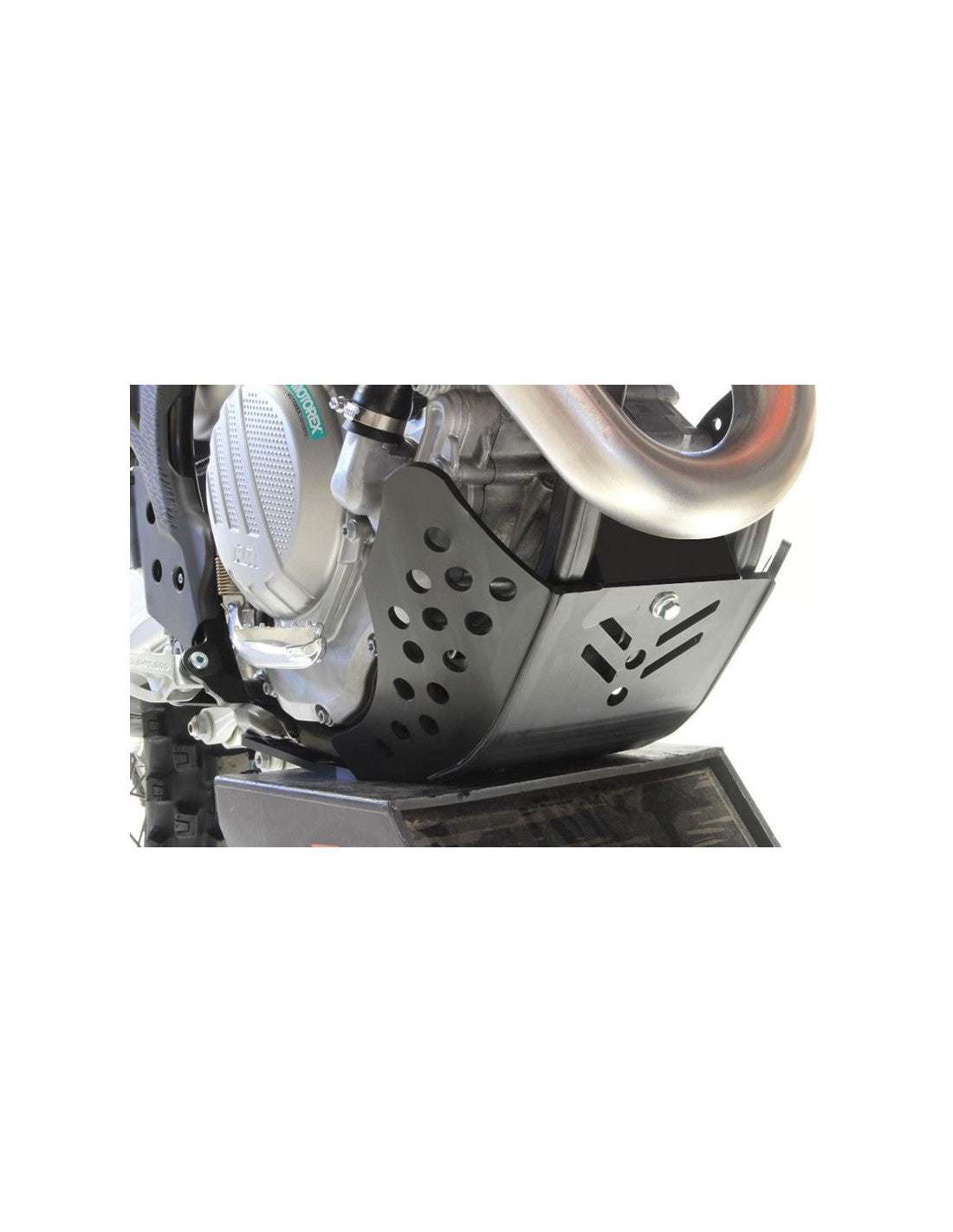 Côté droit du sabot en plastique PEHD 6mm pour GasGas MC250F - EX250F - EX350F