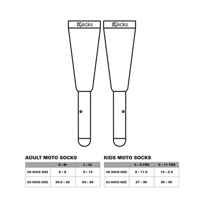 Invaders Moto Sock
